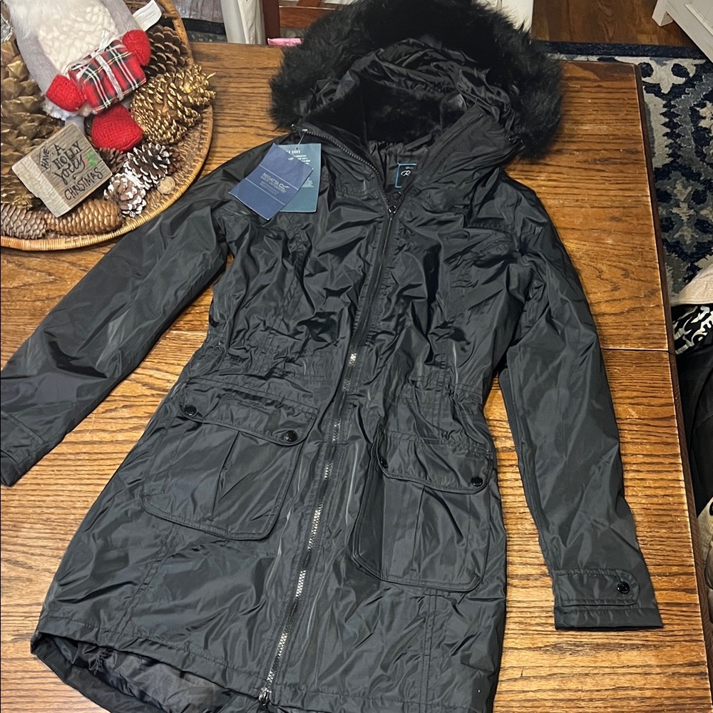 Regatta Great Outdoors Women's Black Hooded Ski Jacket